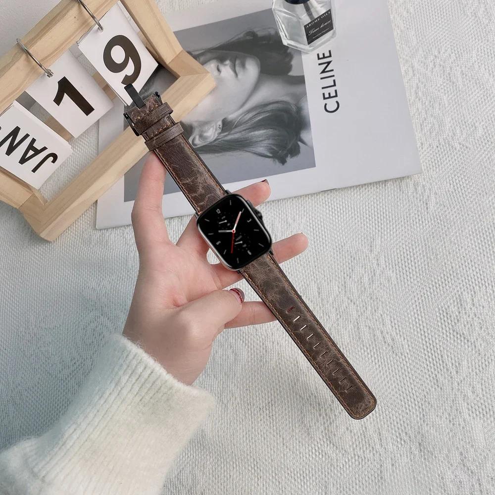 20Mm 22Mm Leather B… - image