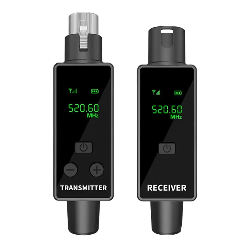 

НОВАЯ беспроводная система передачи и приема звука 2.4G XLR для динамических микрофонов, гитар, аудиомикшеров