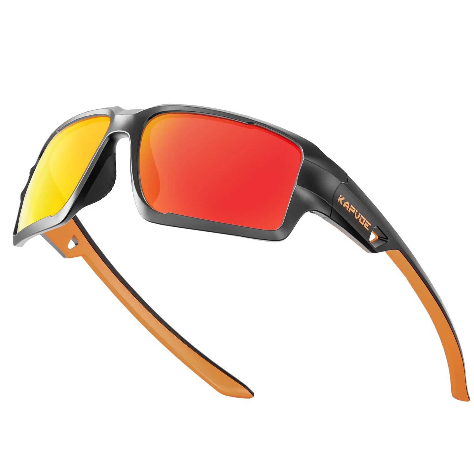 Kapvoe Neue Angeln Sonnenbrille Polarisierte Reiten Brillen Männer Frauen Sport Radfahren Brillen UV400 Schutz Gläser Wandern Brille
