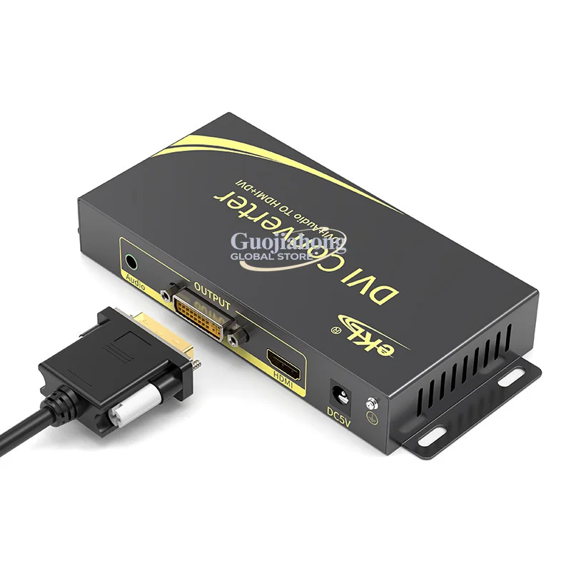 eKL-DHA DVI to HD&MI Converter 1080P h&igh definition with local DVI interface loop out and audio output