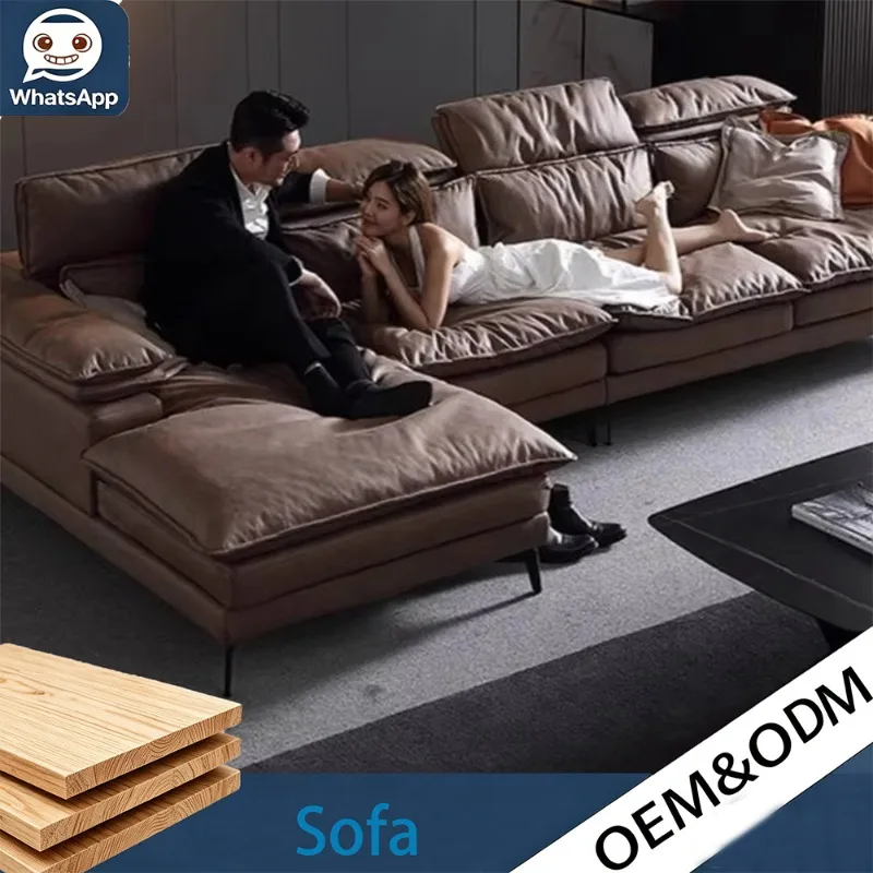 Italian Fabric Sofa Living Room Classic Minimalist Soft Modern Living Room Sofas Lounge Luxury Sofa Bett Furniture Home