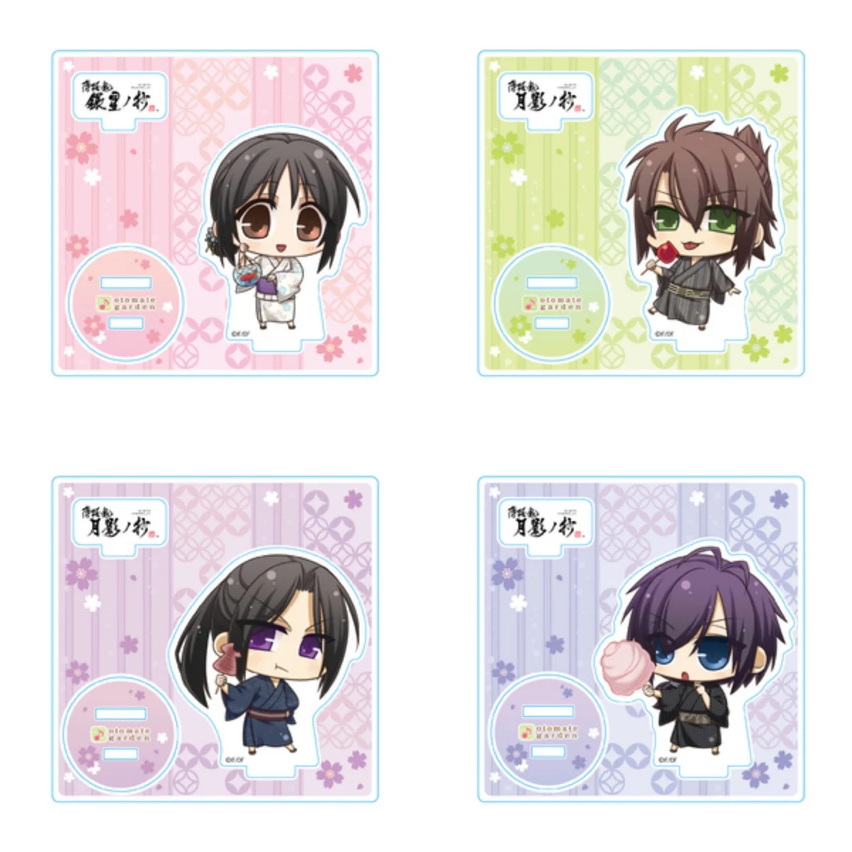 Новинка 2024 года, аниме Hakuouki Shinkai Tsukikage no Shou, 10 см, акриловая подставка, модель, тарелка, декор для стола, стоячий знак, фигурки, подарок