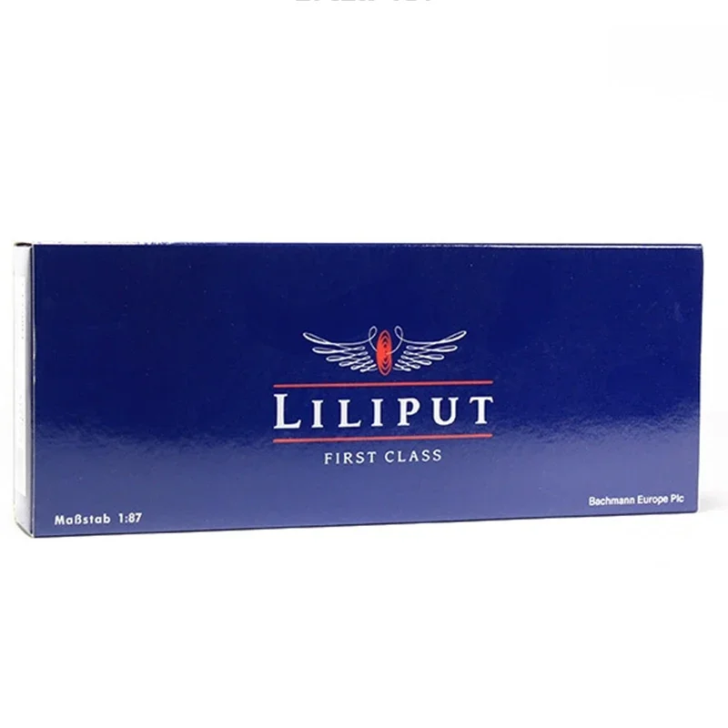 BACHMANN HO1/87 نموذج القطار LILIPUT BR225 قاطرة ديزل مع أضواء نموذج قطار محاكاة كهربائية