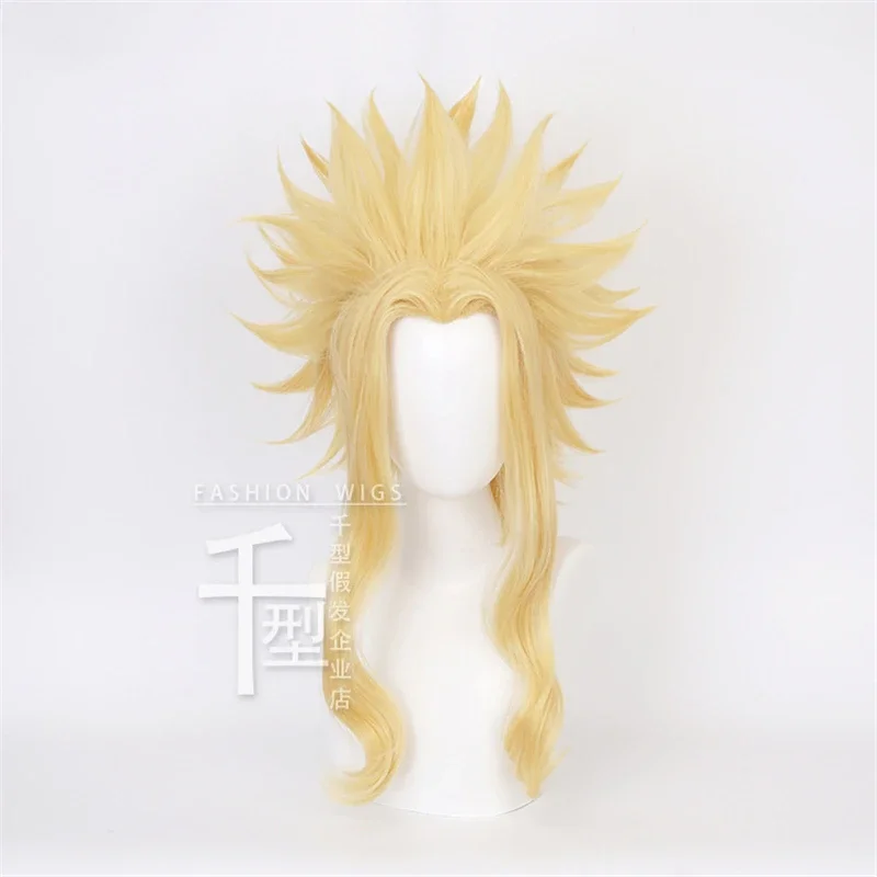 Anime My Hero Academia All Might Cosplay Wig Boku no Hero Academia Yellow Yagi Toshinori Role Play Wig