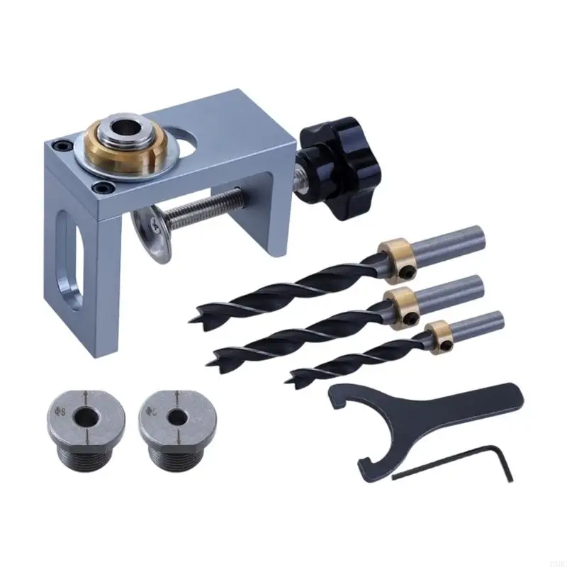 

2025 New Aluminum Alloy Precise Drilling Aid for Concealed Cabinet Hardware Installation