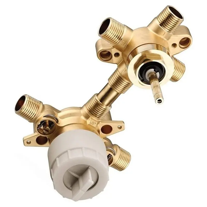 IALJ-Mixer Shower Valve With Integrated Switching Function, CC/IPS Interface For Control Of 2 Or 3 Shower Units, Includes Stop V