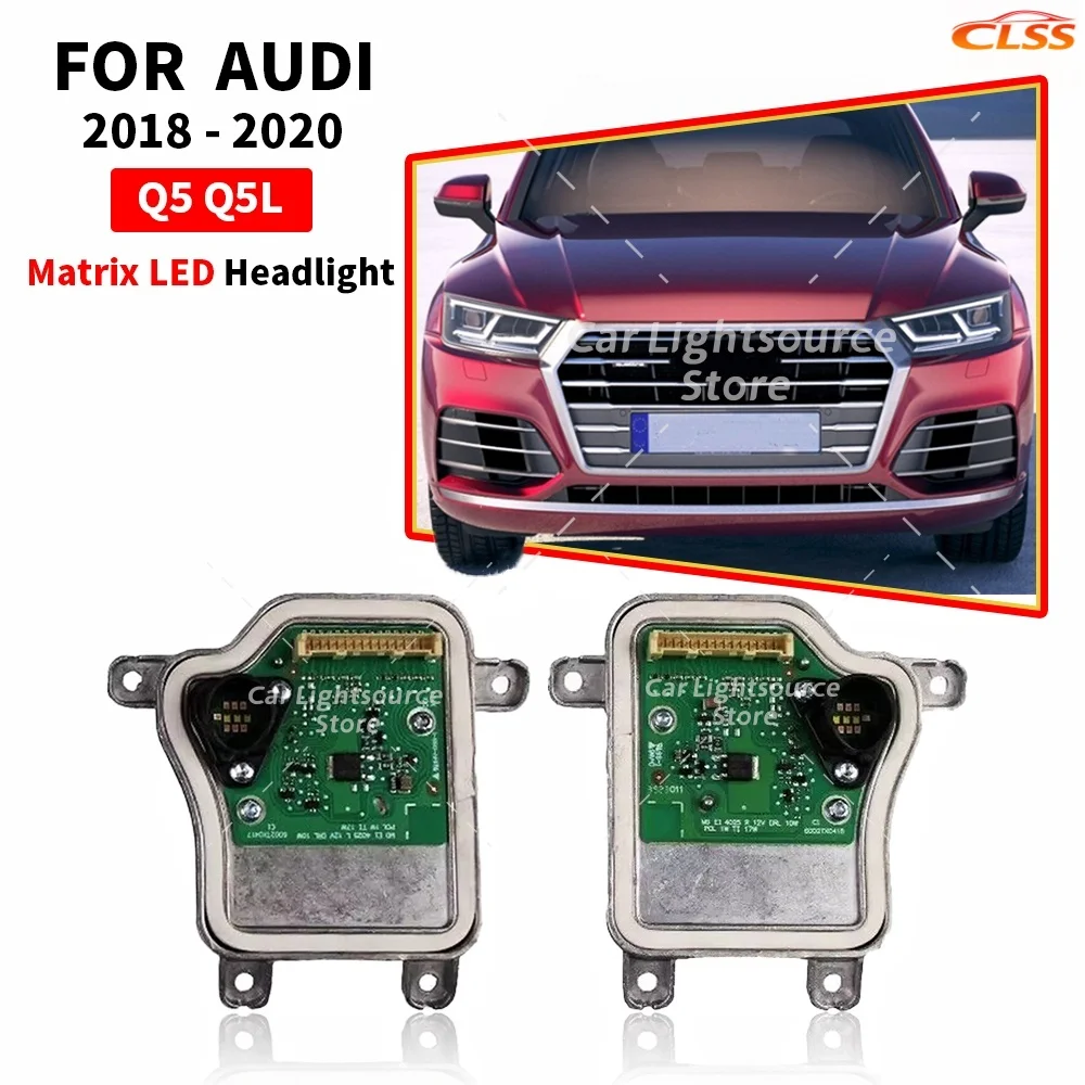 

White DRL Module Light Source Unit For Audi Q5 Q5L Matrix LED Headlight Daytime Running Light Board Module 6002TZ0200 80A998473C