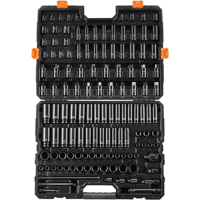 Impact Socket Set 130 Piece 3/8