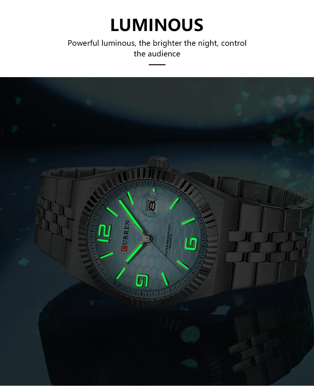CURREN 8498 Quartz Men's Watch
