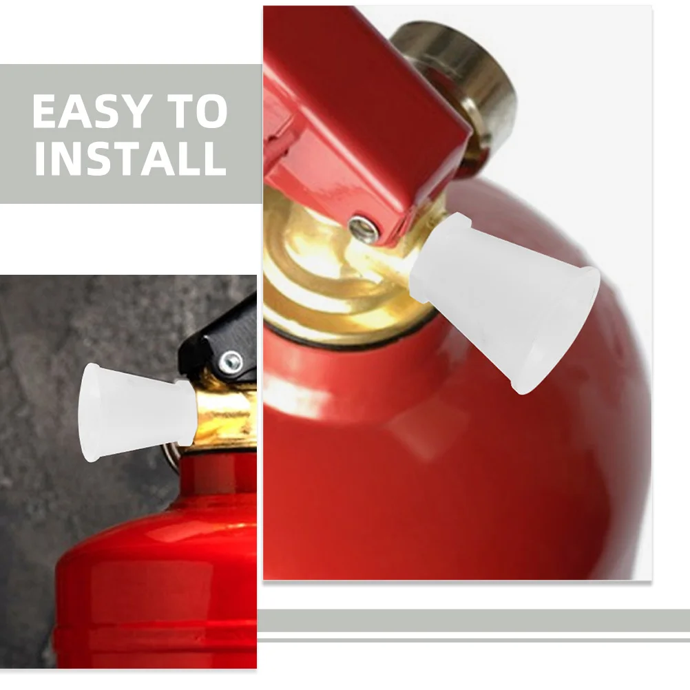 20pcs Extinguisher Nozzles Replacement Plastic Wide Mouth Nozzles For Dry Powder Fire Extinguishers Durable Lightweight Portable