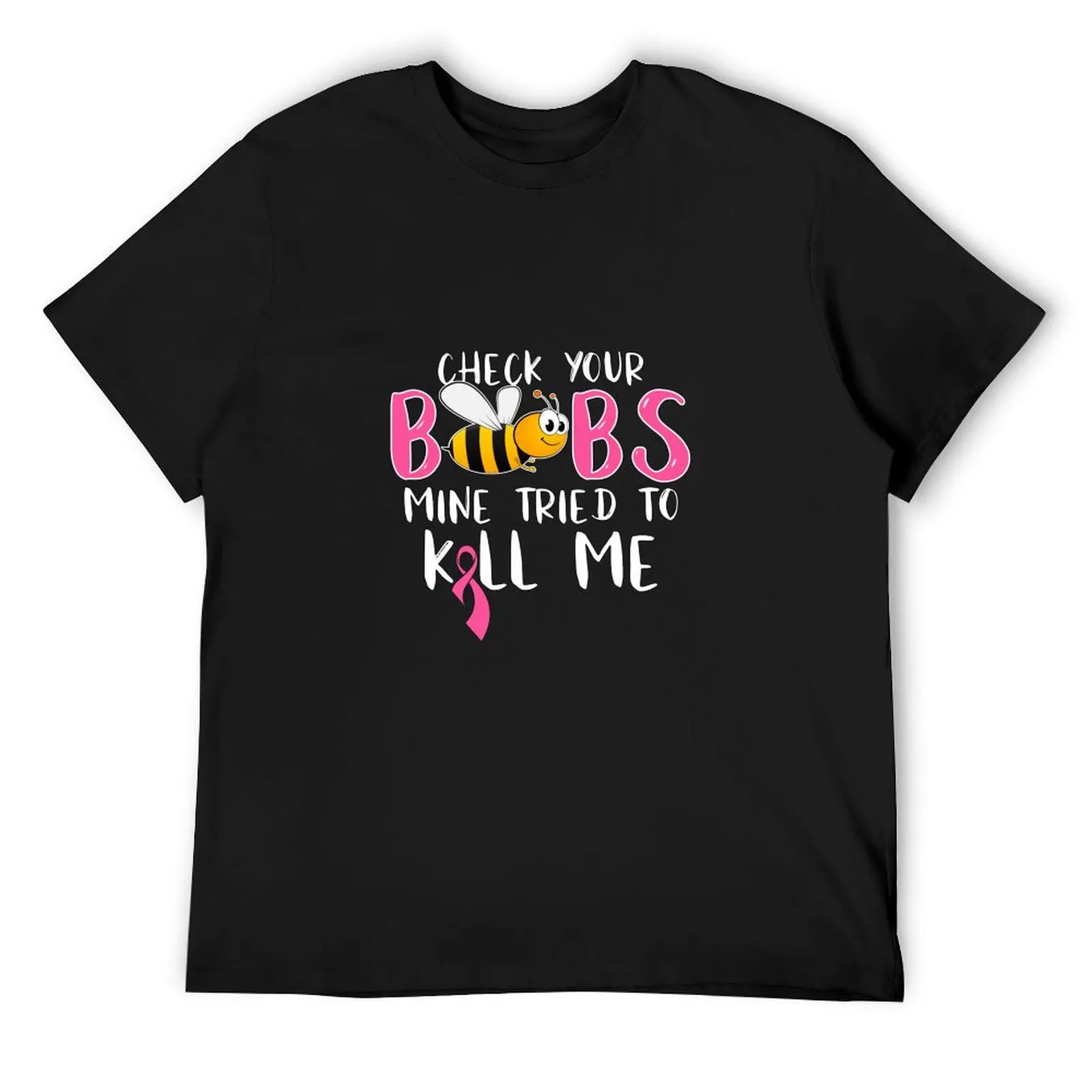 Check Your Boobs Mine Tried To Kill Me T-Shirt oversized graphic tee custom t shirt mens champion t shirts