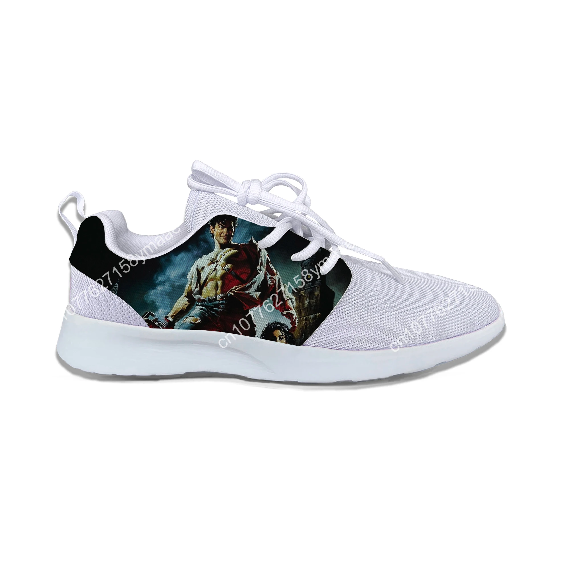 Hot New Cool Men Women Fashion The Evil Dead Shoes Lightweight Leisure Running Shoes Breathable Sports Shoes Classic Sneakers