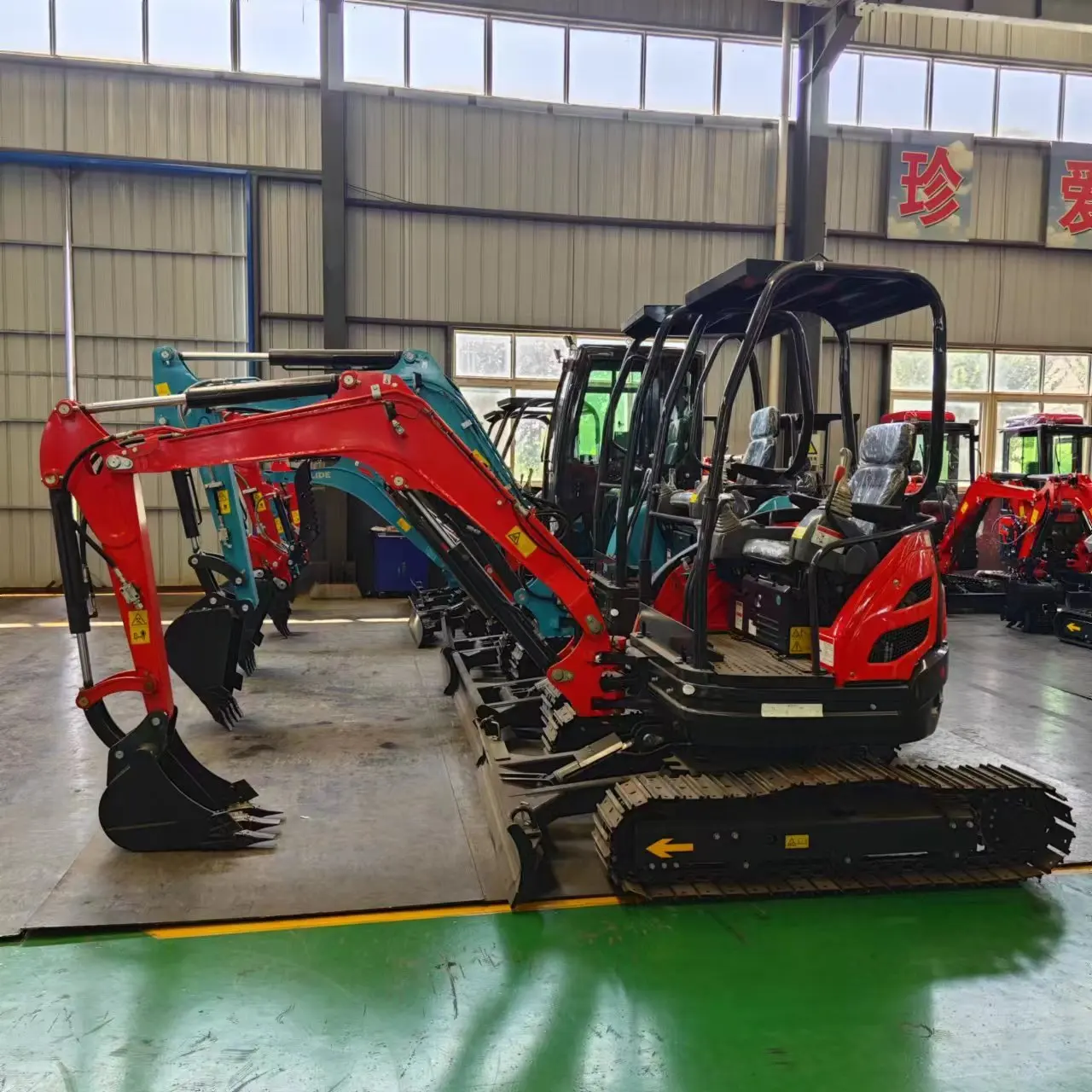 nuoman crawler mini excavator towable backhoe 800 kg