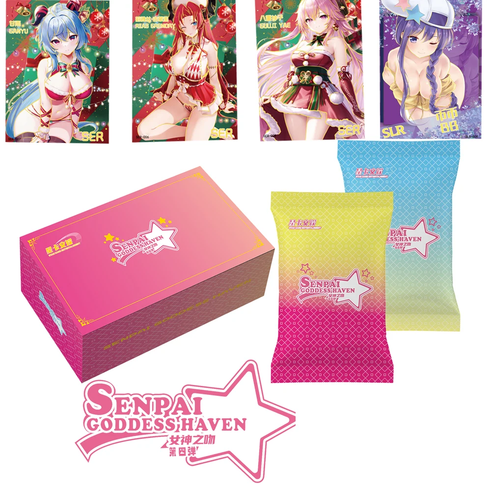

Latest Goddess Story Senpai Goddess Haven 4 Collection Anime Girls Swimsuit Bikini Feast Booster Box Doujin Toy And Hobby Gift