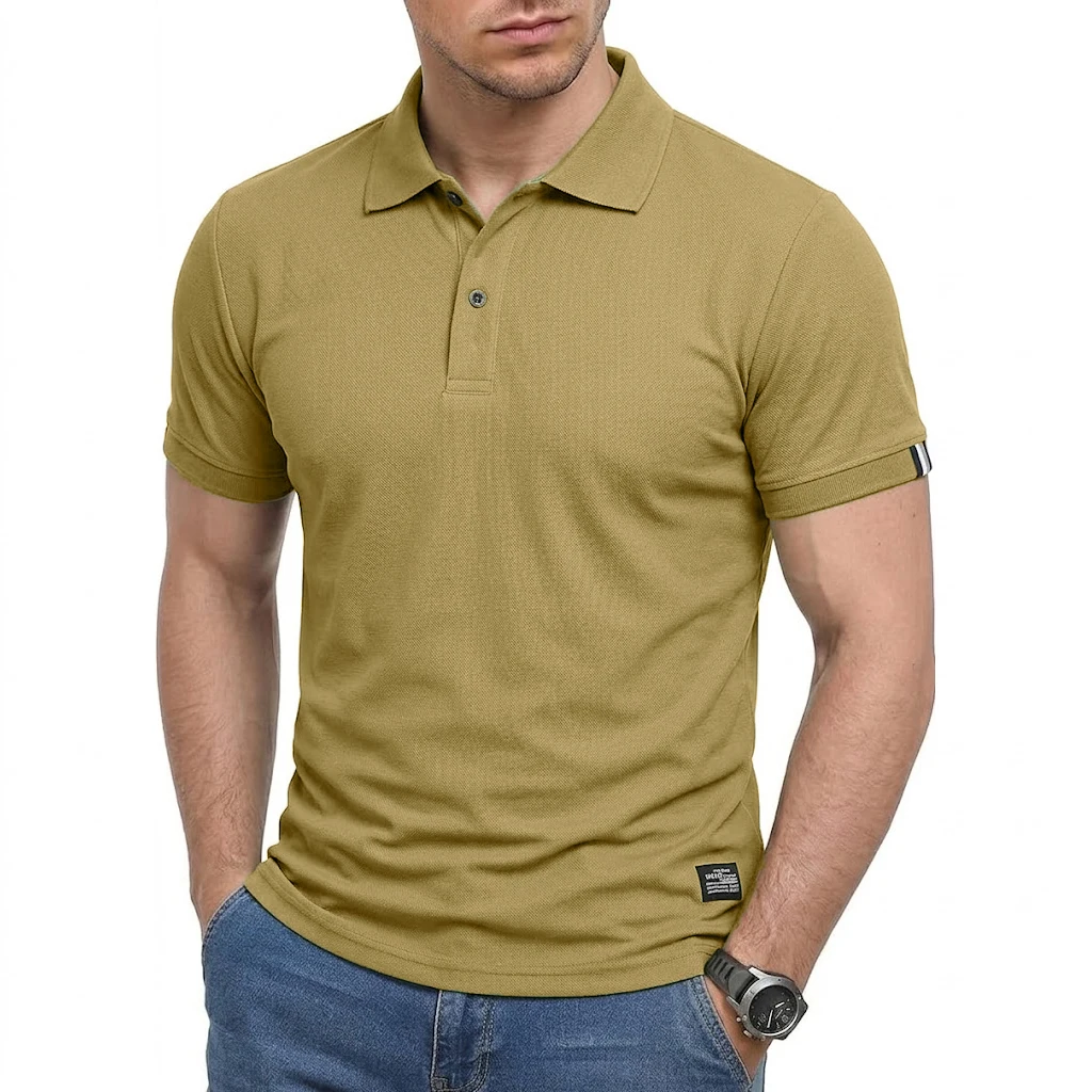 Herren Kurzarm-Poloshirts Somm – Summer Clothing Work Bewertung und Preis
