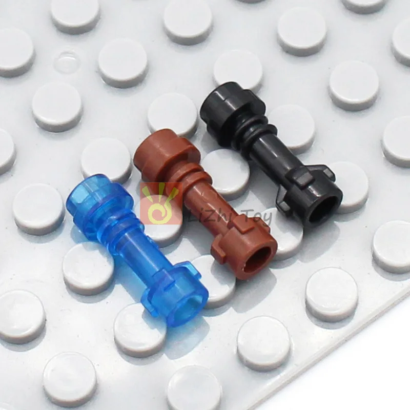 50pcs MOC Weapon Lightsaber Hilt Straight 64567 DIY Building Block Brick Compatible with Bar 4L Lightsaber Blade Wand 30374 Toys