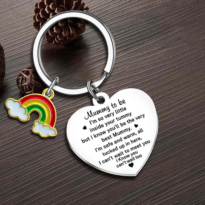 Mummy to Be Gift New Mom Keychain Pregnancy Announcement Baby Gifts To an Amazing Woman Becoming An Incredible Mother Keychain