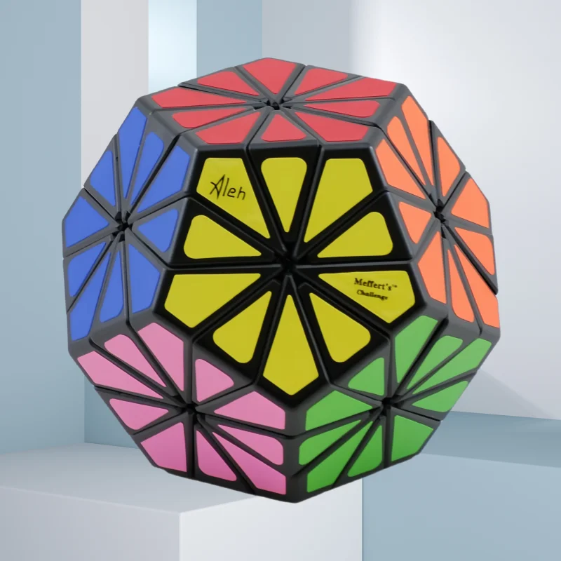 

Meffert's New Improved 12 Color Pyraminx Crystal Cube Strange Shape Speed Cube Puzzle Toy Children Gift Cubo Magico Puzzle