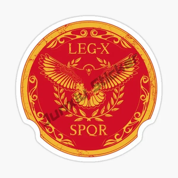Spqr-自動車用ステッカー,自動車アクセサリー,オートバイ用のパーソナライズされたステッカー