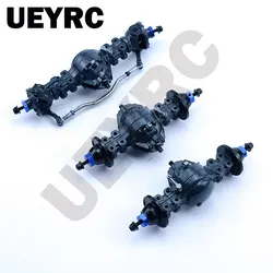 1:14th Scale Metal Locking Differential Drive Axles 8X8 6X6 4X4 Set for Tamiya RC Truck Tipper SCANIA 770S VOLVO BENZ Car Parts