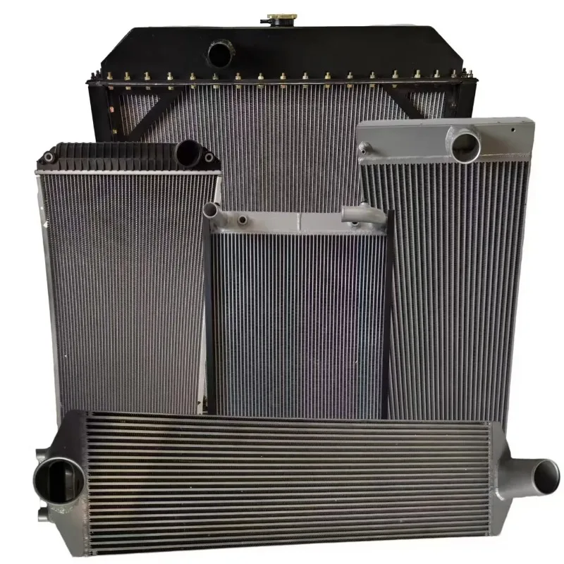 210B Excavator Radiator Intercooler New Model Construction Machinery Parts 1 Year Warranty Made Video Inspection Fast Delivery