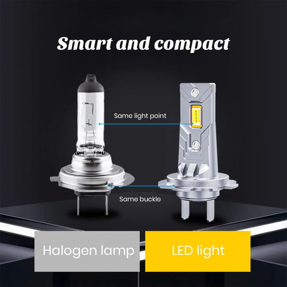 Led Car Headlight Bulbs High-performance H7 H4 Led Headlight Bulbs 22000lm 600 Brighter Car Headlight Replacement for Enhanced