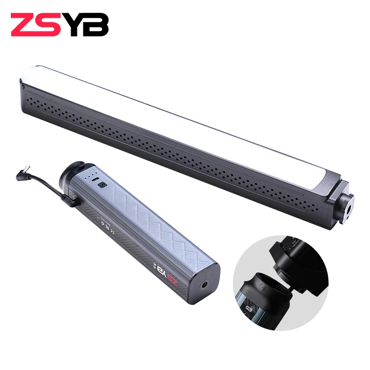 Portable product 3000-6500k 360 rgb handheld led tube video light wand stick