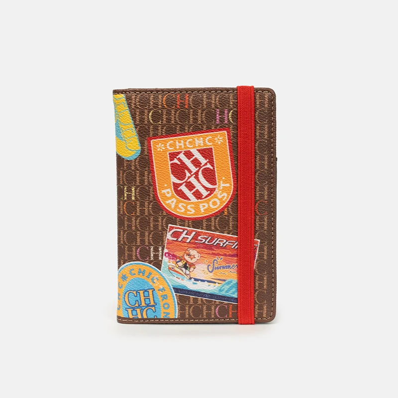CH Wallet For Women Luxury Cartoon Sticker Card Holder Fashion