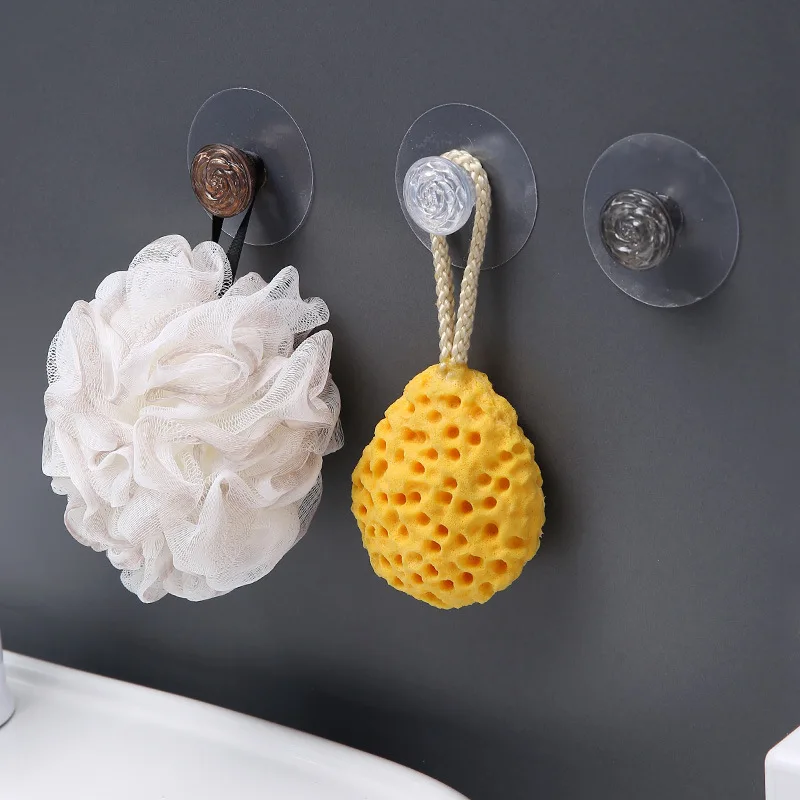 Adhesive Wall Hooks Bathroom Fixture Bathroom Hardware Robe Hooks Aluminum Multi-Purpose Household Organizer Towel Key Holder​