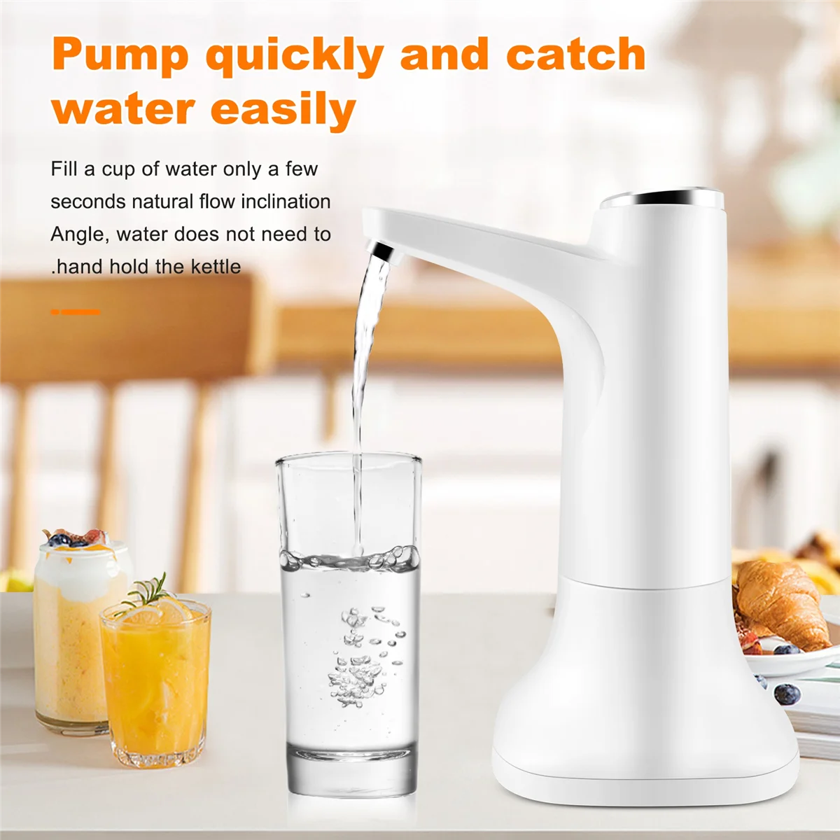 Диспенсер для воды, стандартный USB диспенсер для воды, Портативный Автоматический водяной насос, ведро B