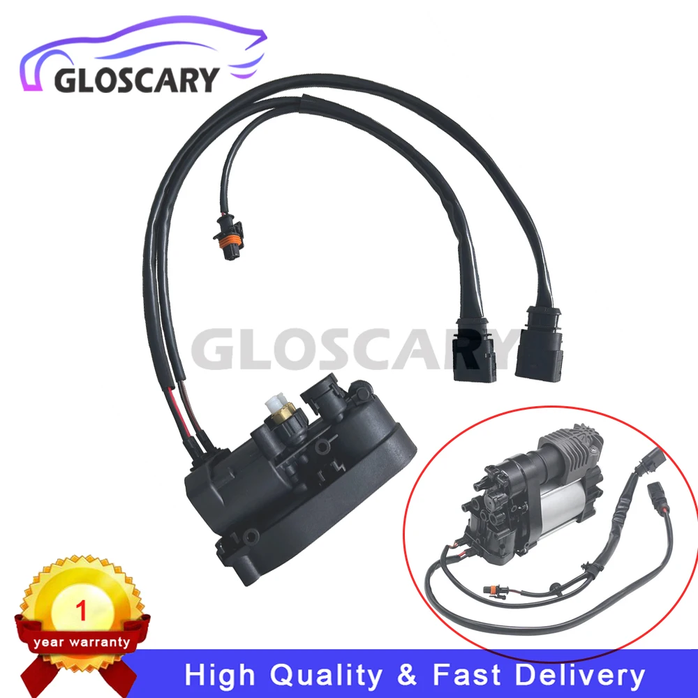 Air Suspension Compressor Line Valve Assembly For Porsche Panamera 970 3.0 3.6 4.8 2010-2016 97035815111 97035815107