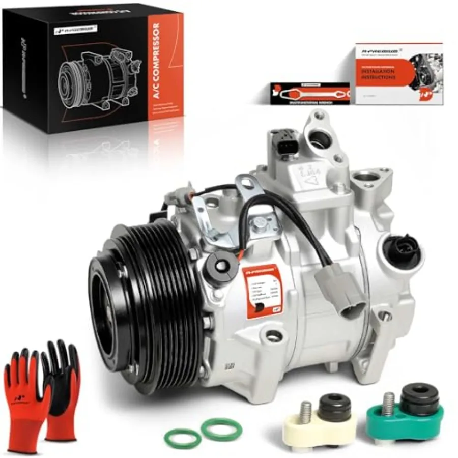 

Компрессор A C сцеплением, совместимый с Camry 20122017 Highlander 20112013 Sienna 20112016 Avalon Lexus ES350 RX350 3.5L