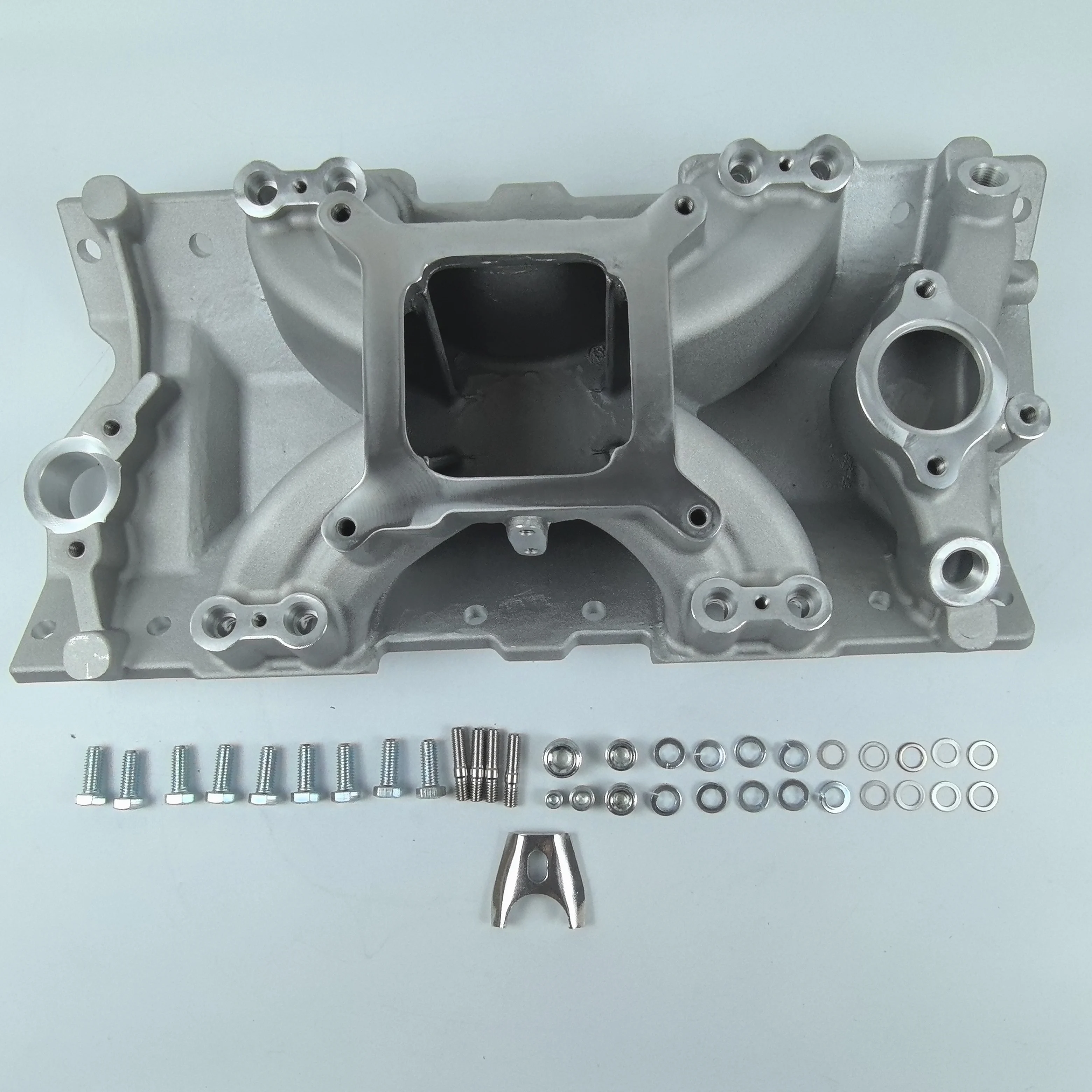 

Satin EFI SBC 4150 Single Plane Fuel Intake Manifold (Aluminum)