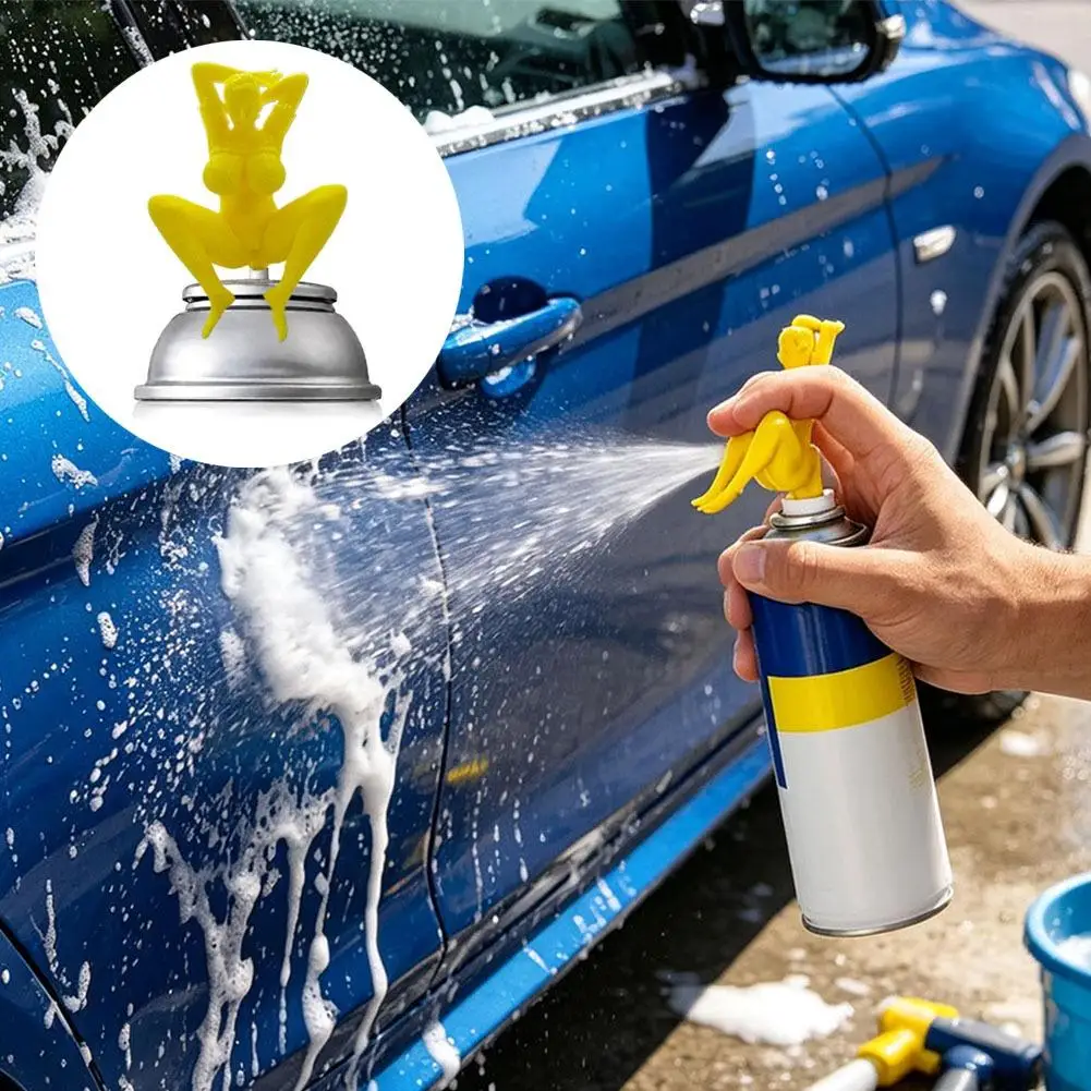 Nozzle Cap For Rust-removing And Lubricating Spray