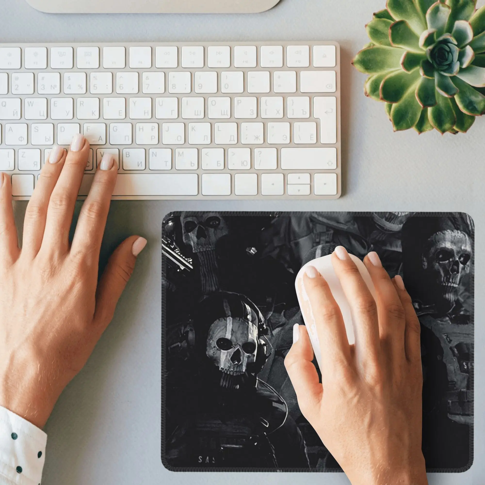 

Simon Ghost Riley коврик для мыши компьютерная клавиатура коврик для мыши игровой ПК коврик для ноутбука офисные настольные коврики