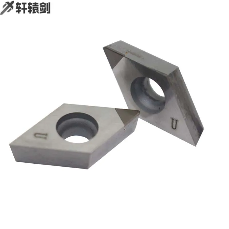DCGT070202 DCGT070204 DCGT11T302 DCGT11T304 DCGT11T308 PCD CBN Kim Cương CNC Bằng Dlade Biến Lắp Cho Tiện Dụng Cụ
