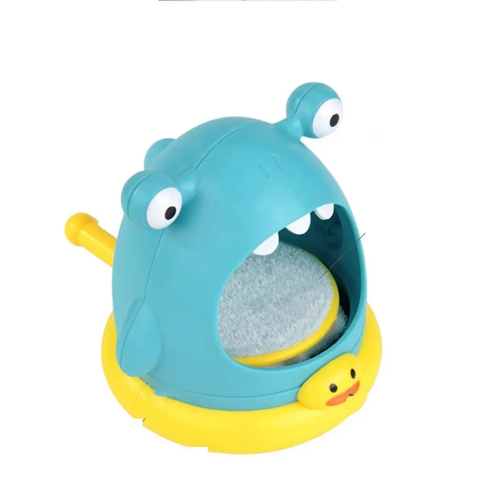 Interactive Bubble Blowing Machine Shark Crab Bath Toys Cartoon Plastic Children Soap Machine Intellectual Development