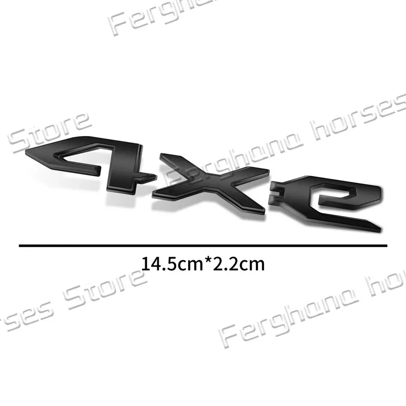 Car 3D ABS Plastic Emblem For Jeep 4XE Logo Wrangler Gladiator Compass Grand Cherokee Body Side Badge Rear Trunk Decor Sticker
