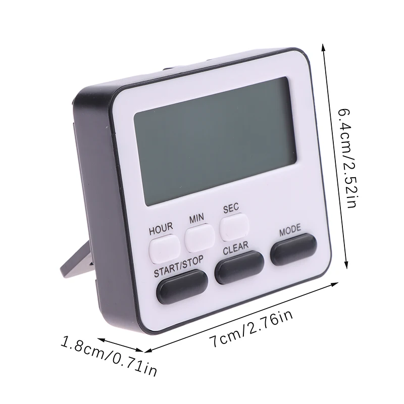 Digital Display Cooking Alarm Clock Kitchen Timer Sleep Stopwatch Clock House Timer Reminder Clock Alarm Clock