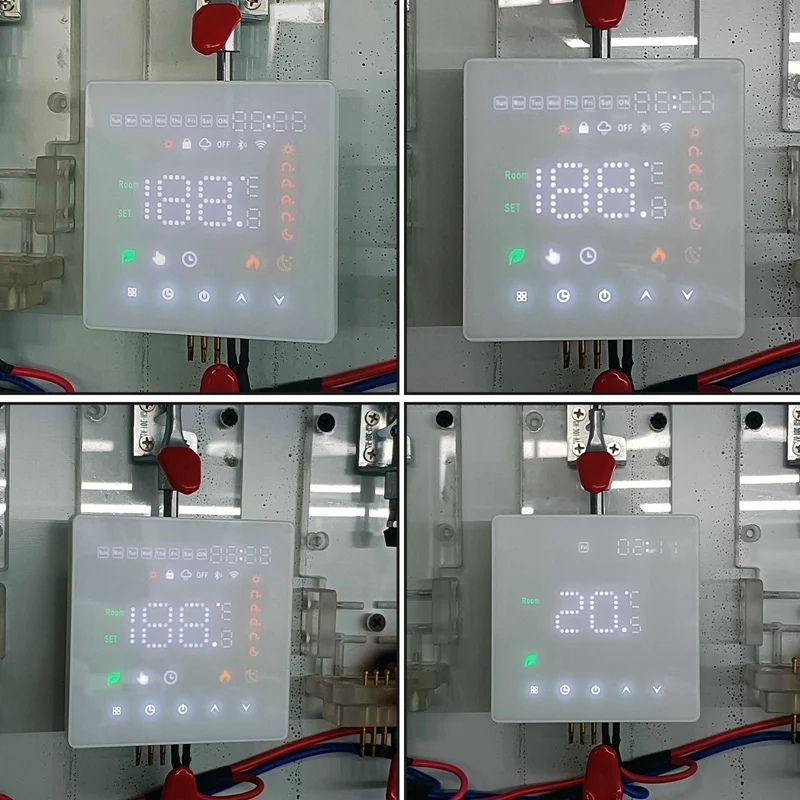 Termostato inteligente Tuya Wifi, Calefacción eléctrica por suelo radiante, TRV, caldera de Gas y agua, control remoto por voz y temperatura, fácil de instalar