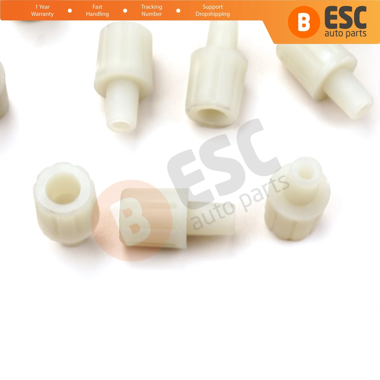 ESC Auto Parts ECP016 10 Pieces Cable End Rope Dowel for Window Regulator Winder Mechanism Type BCP016 Fast Handling