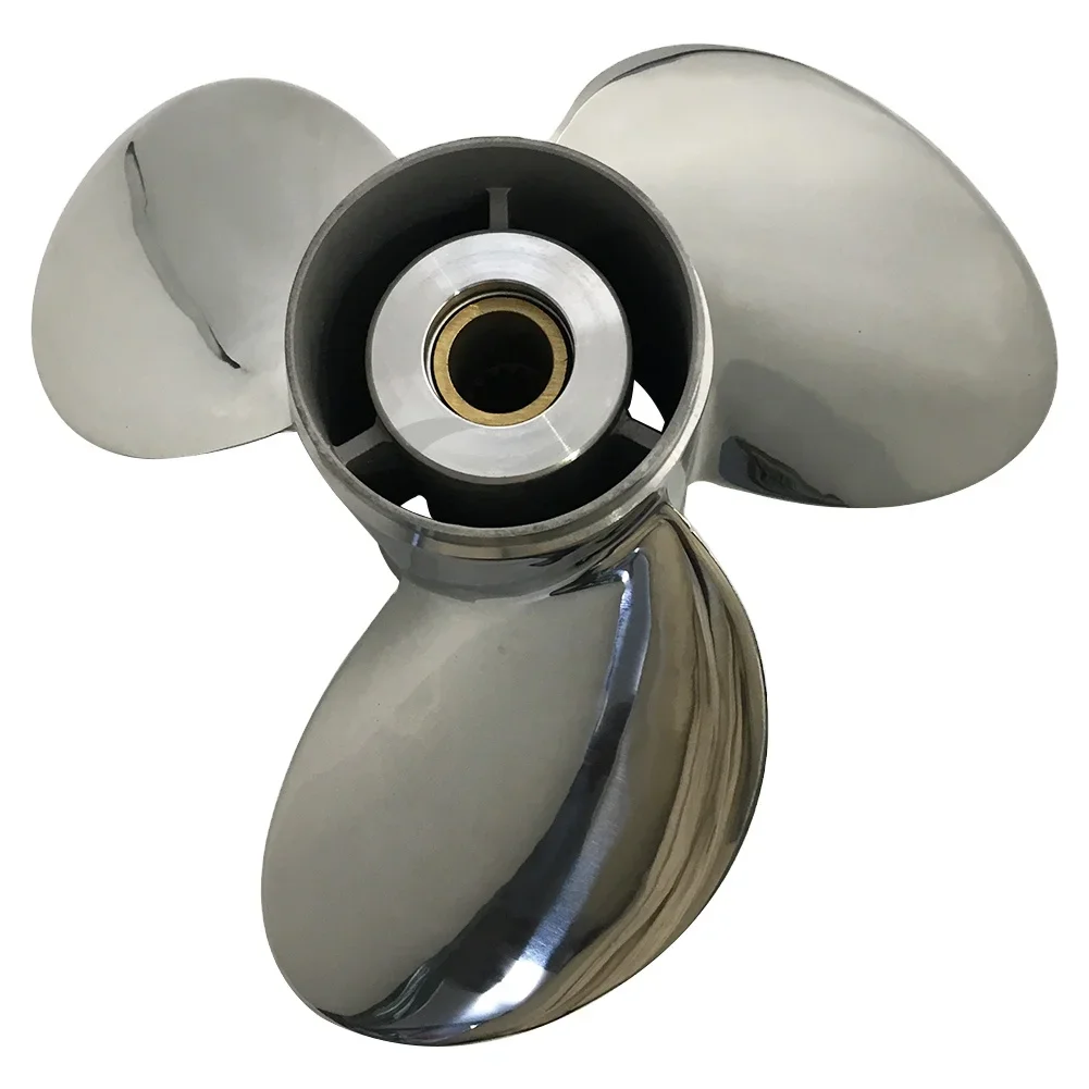 60-140HP 13 X19 STAINLESS STEEL Boat OUTBOARD PROPELLER Marine Propeller For TOHATSU&NISSAN Engine HZW1-58130-V03