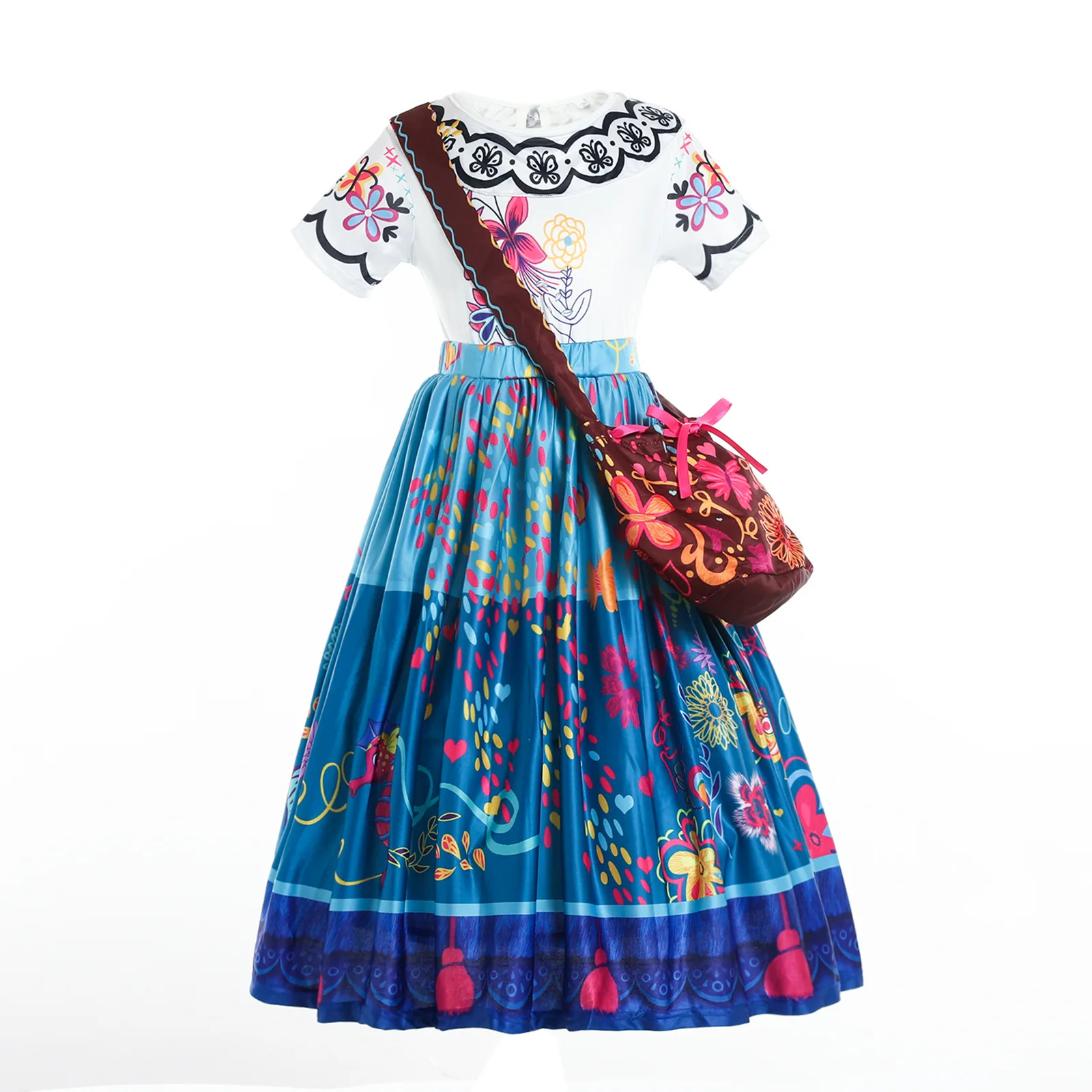 

Full House Хэллоуин Mirabell Princ Isabella Girls Dr Thiened Long Sve Autumn Faion Basic Sle No Brand irt