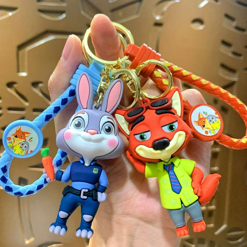 Llavero creativo, bonito bolso escolar de muñeca Judy, decoración creativa, colgante, cadena de decoración de llave de coche para regalos de fiesta de Navidad