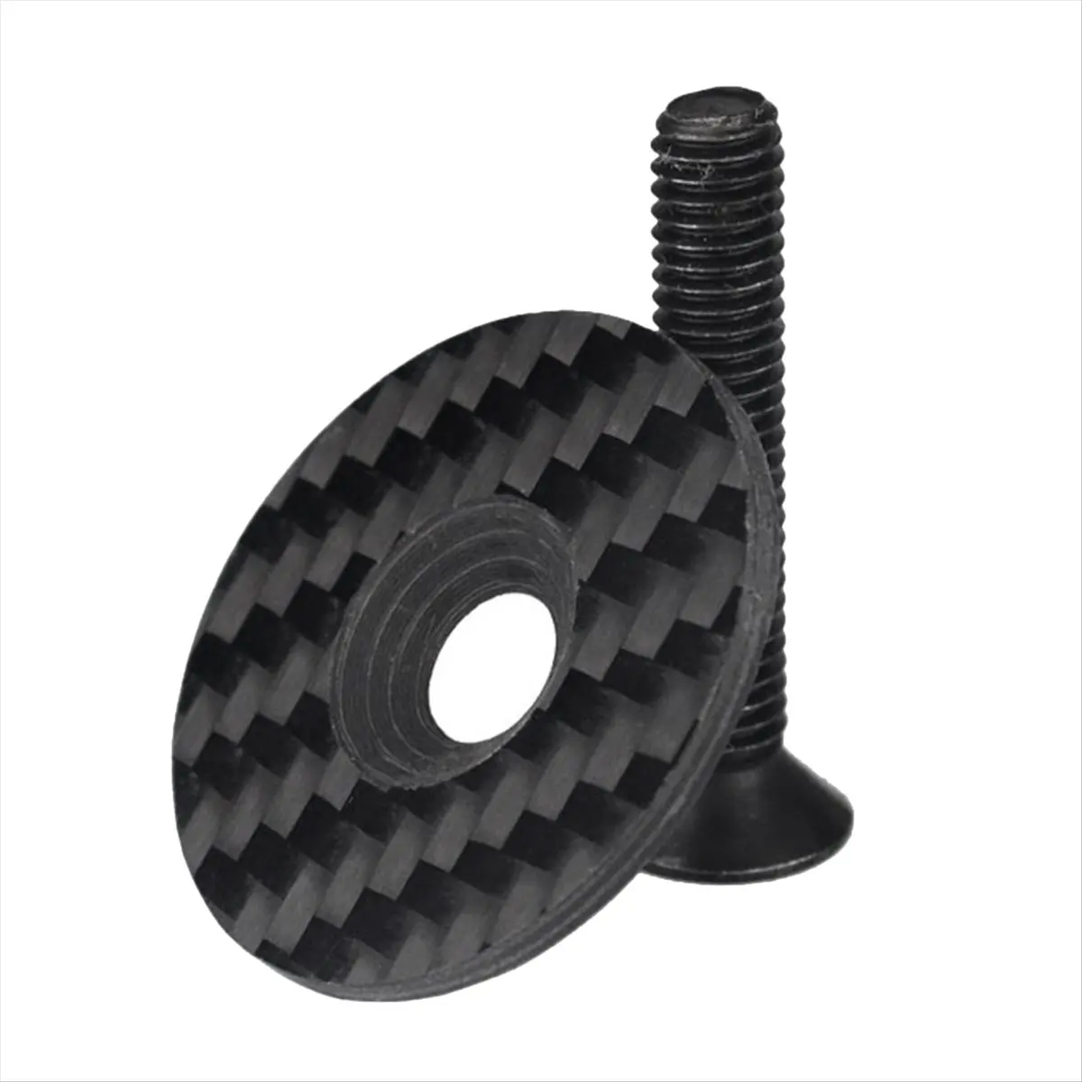 *ABAB Stem Cap Bike Power Cap Bicycle Headset Top Cover for Mountain Road Bike Table Cover Carbon Steering Top