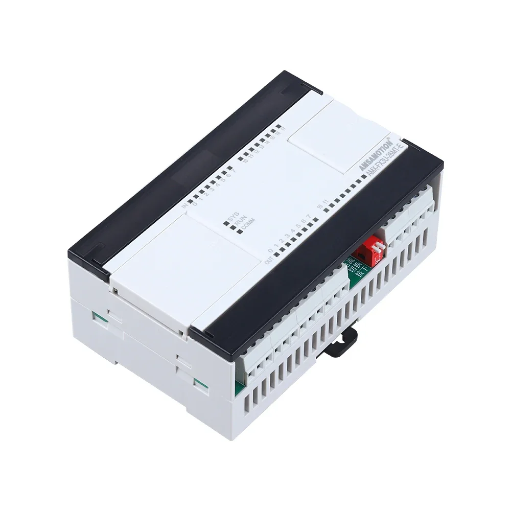 Amsamotion FX3U-48MR 26MR-E 26MT Replace MELSEC PLC 2AI/1AO 16DI/10DO MODBUS Analog Transistor Relay For Mitsubishi Ethernet