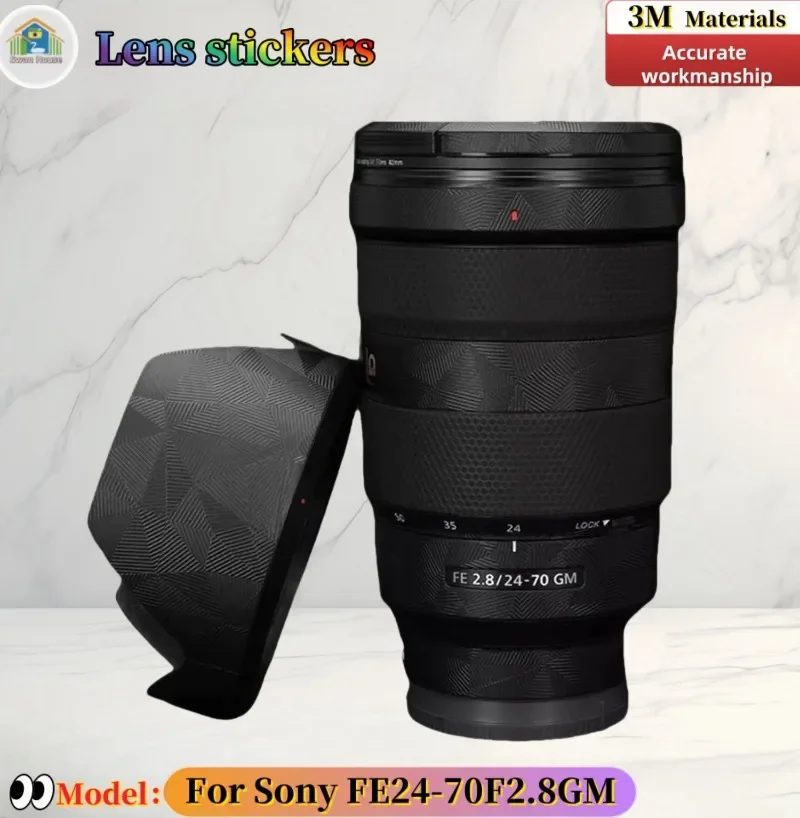 

FE2470 For Sony FE24-70 F2.8 GM Camera lens sticker, DIY skin, Precision tailoring wear-resistant protective film