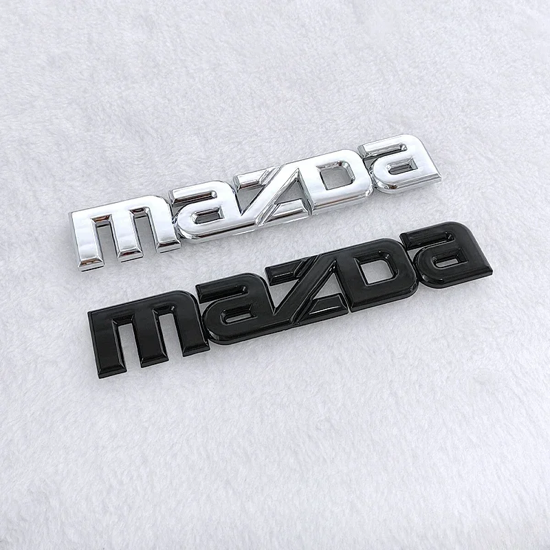 Car Front Rear Emblem 3D Stickers Decals for Mazda CX3 CX5 MX3 CX4 CX9 CX7 RX8 Atenza Axela Protege Trunk Badge Decoration