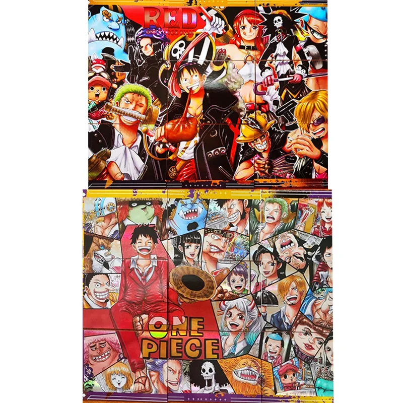 

Anime One Piece Puzzle Roronoa Zoro Tony Tony Chopper Game Collection Rare Cards Children's Toys Boys Surprise Birthday Gifts