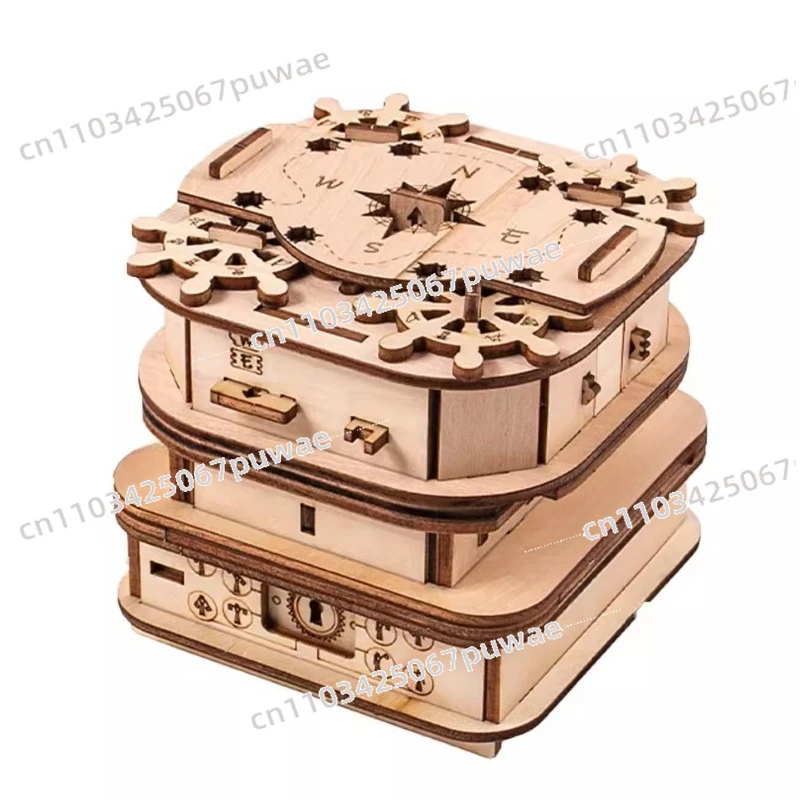 Gift Adult Decryption BoxMachine Stress Reduction Puzzle High Difficulty Hell Level Puzzle Decryption Box Toy